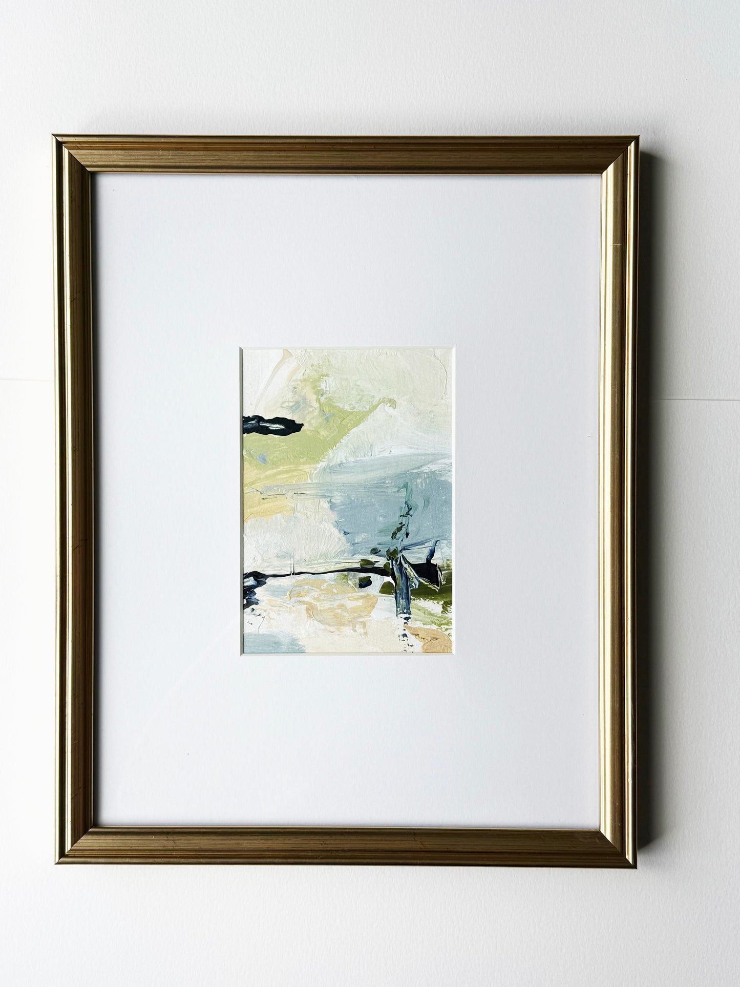 Framed Abstract Landscape