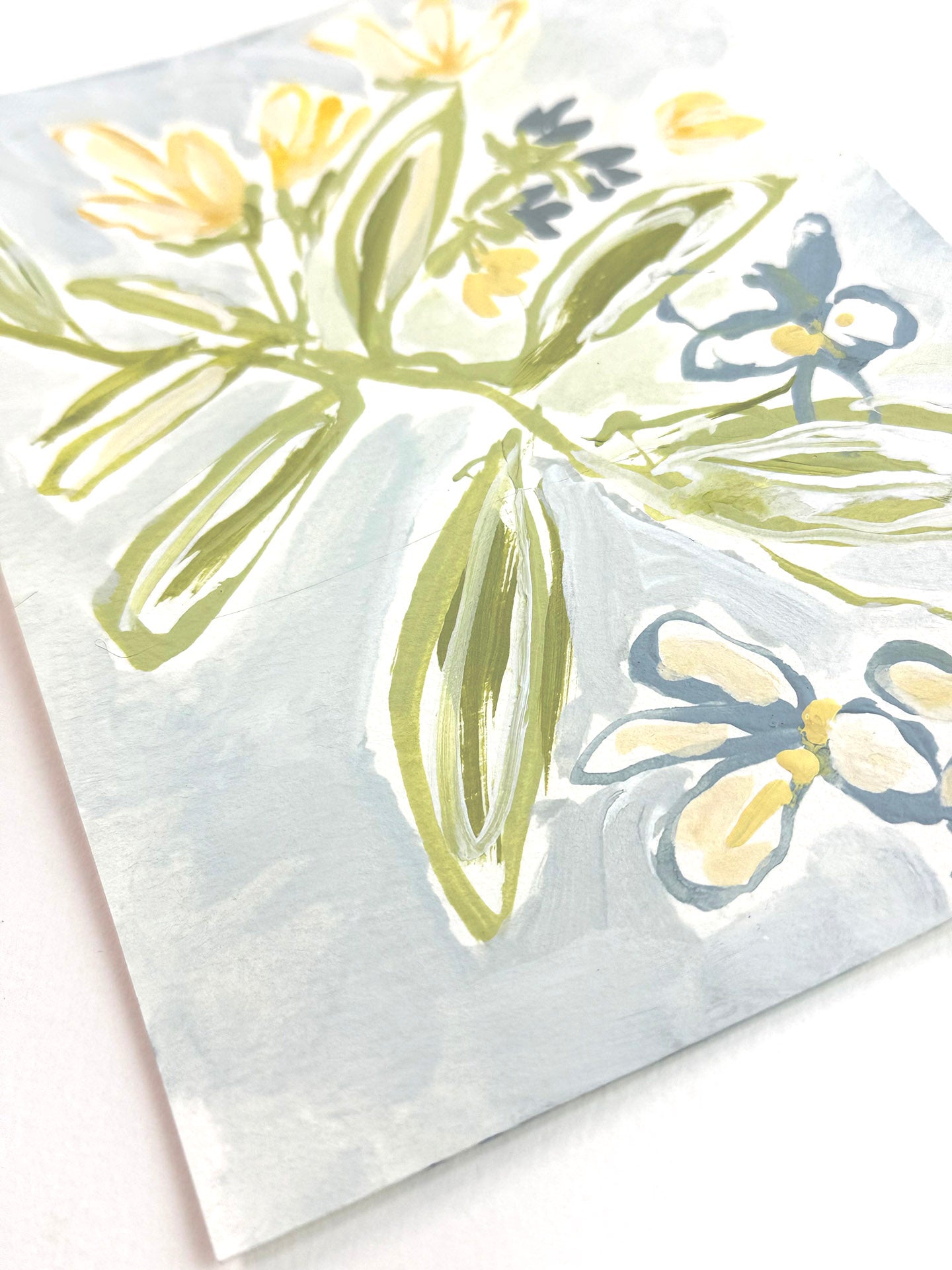Floral Abstract Acrylic
