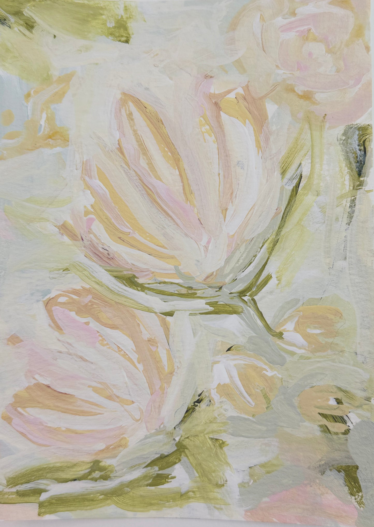 Floral Abstract Acrylic