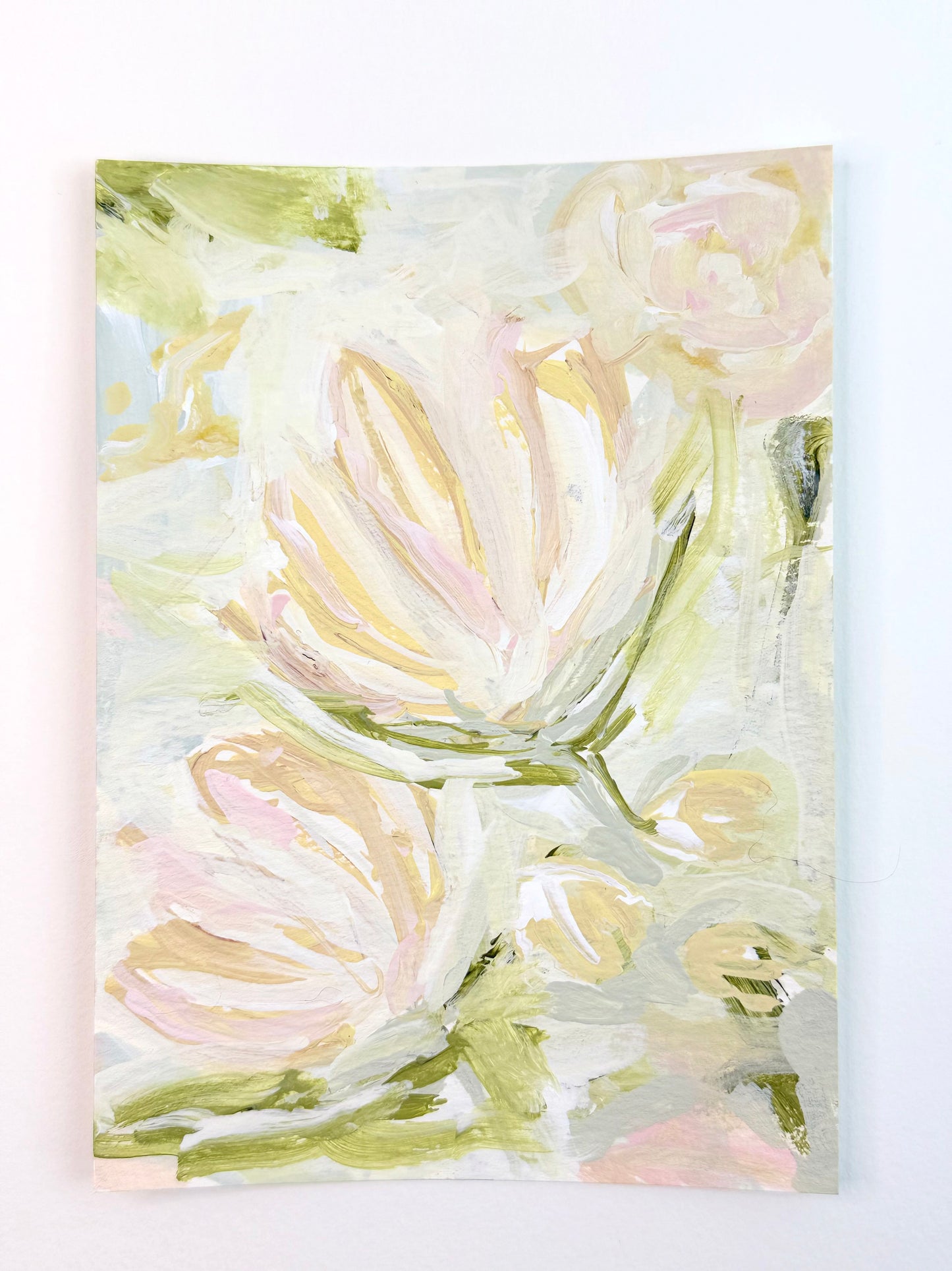 Floral Abstract Acrylic