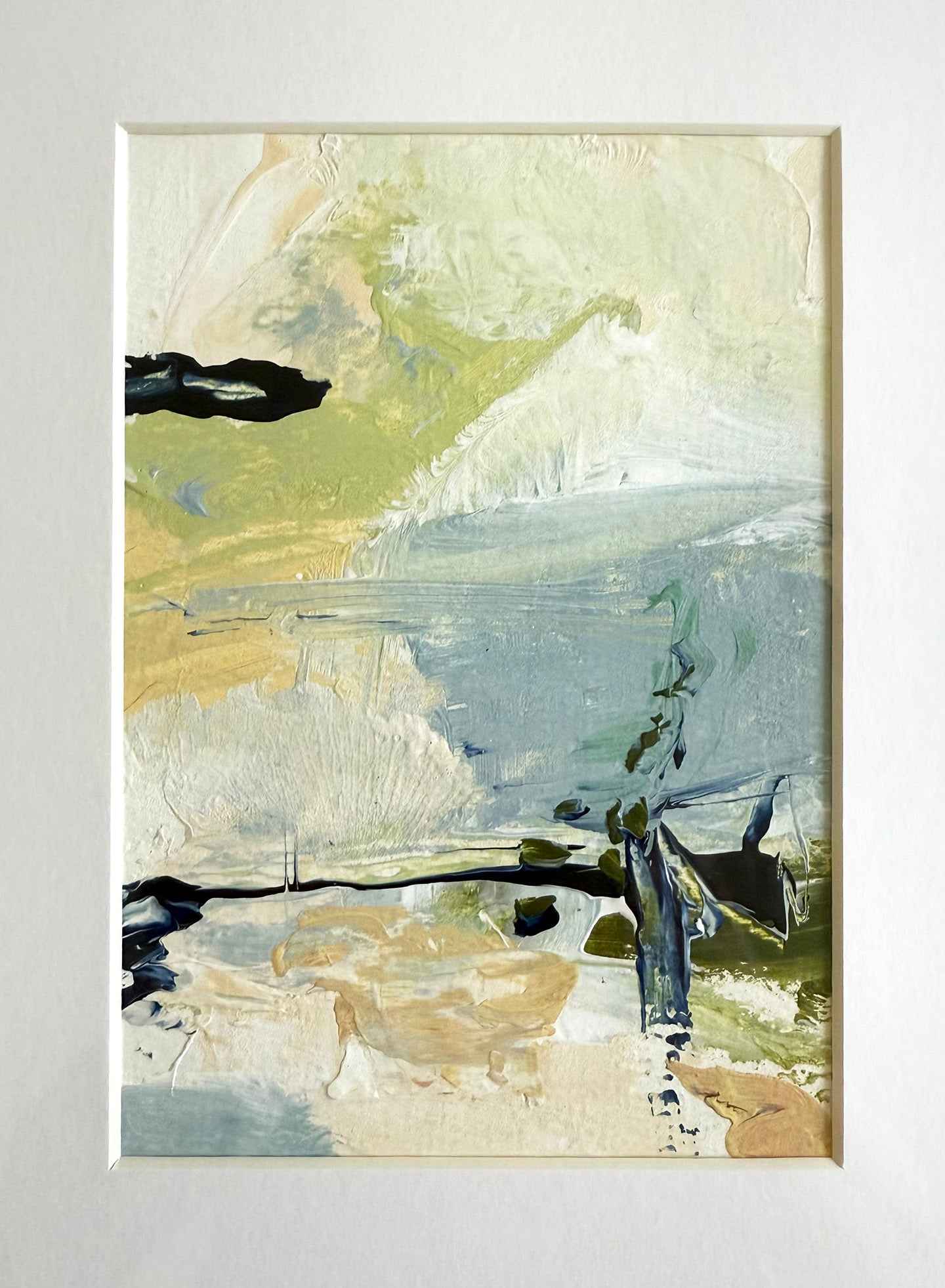 Framed Abstract Landscape